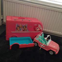 barbie camper & jeep