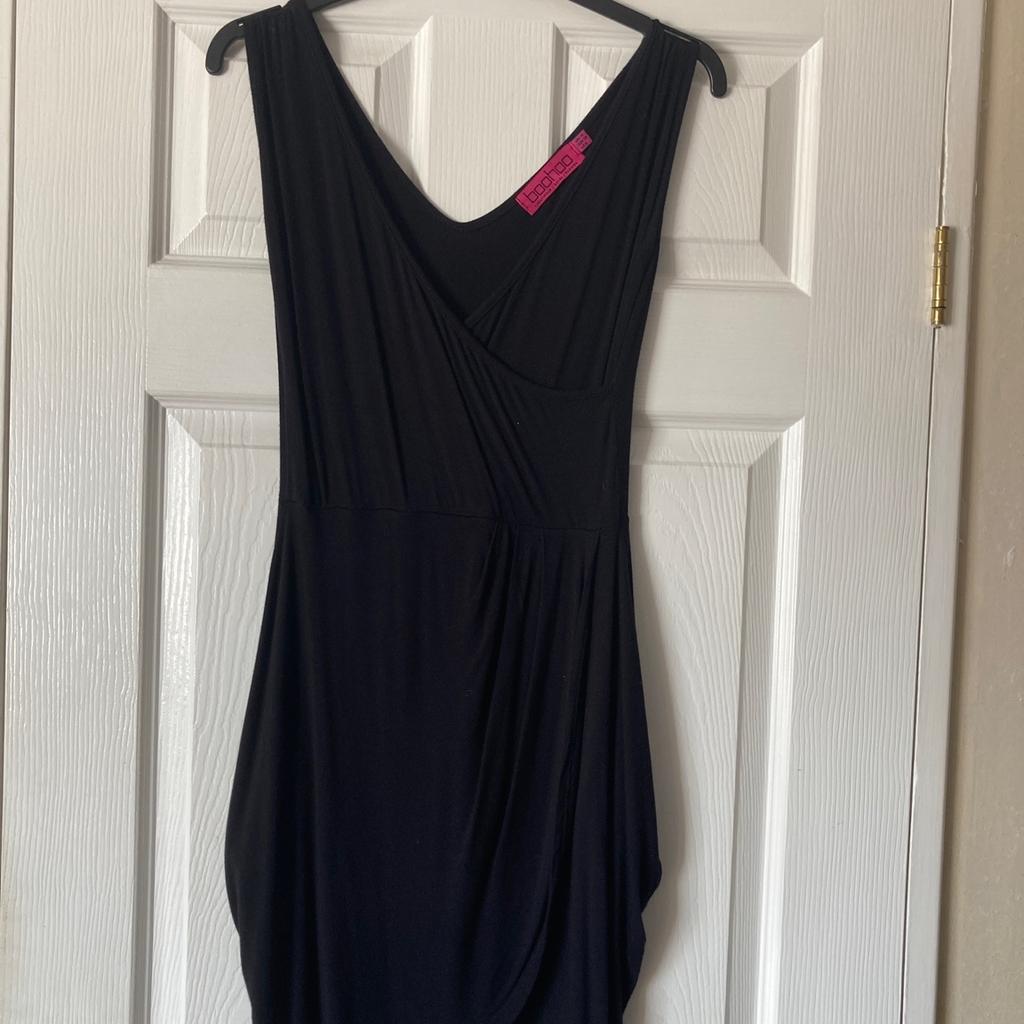DRESS SIZE 10 WORN ONES BY BOOHOO