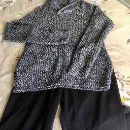 Hi all,
Boys Grey Jumper size xs from H&M,
1 pair Black Trousers age 13/14 from George,
Both in very good Condition,
Postage £4.50
Thanks for Looking