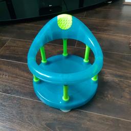 baby safety bath seat in good condition.