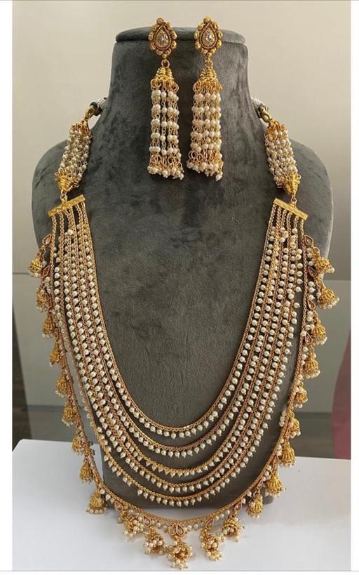 Buy & Sell West Midlands Sandwell - Photos for Long Multilayer Necklace Earings Tikka set