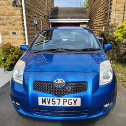 TOYOTA YARIS T3 2007 1.3L SEMI AUTOMATIC Petrol. MOT TILL: OCTOBER 2022.EXCELLENT CONDITION.Full-Service History SMOKE AND PET FREE! Had a new Clutch and CV Boot repaired with 12 Months Guarantee. Includes 2 keys
Low mileage 53,445
£4,000 ONO viewing Available