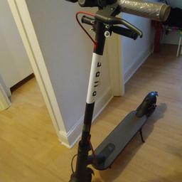 Like a new , only use for couple time not need anymore. Pure electric scooter.
