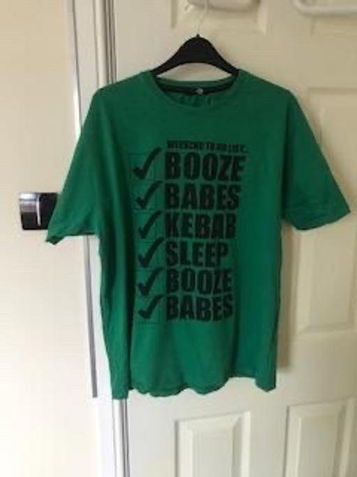 Buy & Sell West Yorkshire Leeds - Photos for Mens green logo top size medium