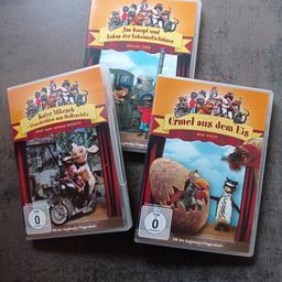 3 DVDs für Liebhaber der Original Augsburger Puppenkiste - jetzt digitalisiert.