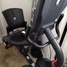 Schwinn exercise bike in excellent condition. Lots of different manual and automatic programs including LED display. 4 X user programs.
It has many additional functions including music player, 3speed fan, cup holder, side sensor bars and too many more to mention.