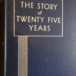 Available from postcodes DL2 or TS6

📗xxx📔xxx📗xxx📔xxx📗xxx📔xxx📗

Hardback edition from the year 1935
The Storey Of Twenty Five Years Celebrating the Royal Silver Jubilee 1910-1935
Compiled by W. J. Makin
Wear and tear in very good condition

📗xxx📔xxx📗xxx📔xxx📗xxx📔xxx📗8