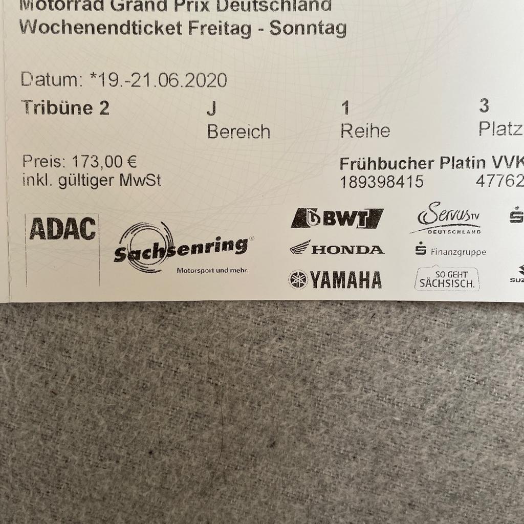 Motogp Sachsenring 2022 Tickets