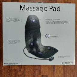 New and unused Massage pad. Collection from Ealing.