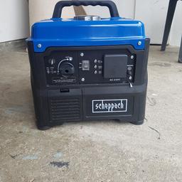 scheppach sg1400i generator used a couple of times for camping nearly new