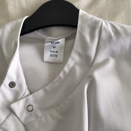 White Laboratory coat.
Size 36”