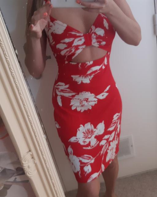 Buy & Sell West Midlands Walsall - Photos for boohoo new size 8 red holiday sun dress