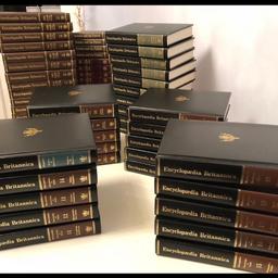 Encyclopaedia Britannica. Full set of 15th edition. Very good condition. 
1 x Propaedia 
10 x Micropaedia 
19 x Macropaedia
14 x Science and the Future yearbooks 1979-1992
14 x Book of the Year 1976, 1979-1991. 
Collection only.