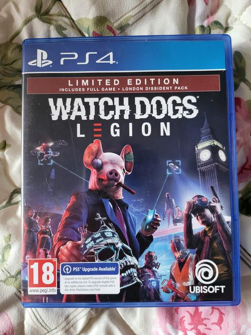 Buy & Sell Essex Thurrock - Essex - Photos for Watchdogs LEGION(limited edition) PS4 GAME