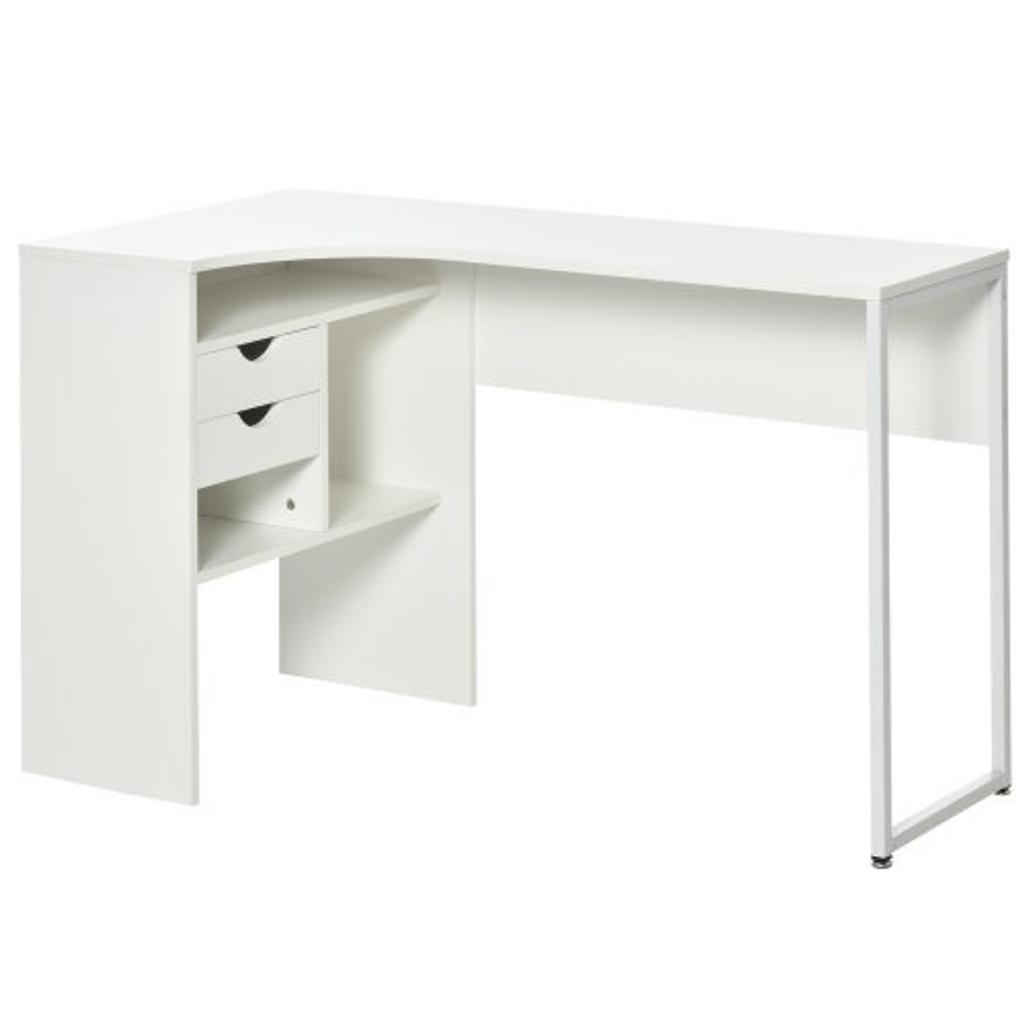 L-Shaped Corner Computer Desk Study Table in EC2Y London for £112.00 ...