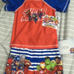 Brand new with tags Marvel swimsuit aged 2 from a smoke free home and drop off or post for extra