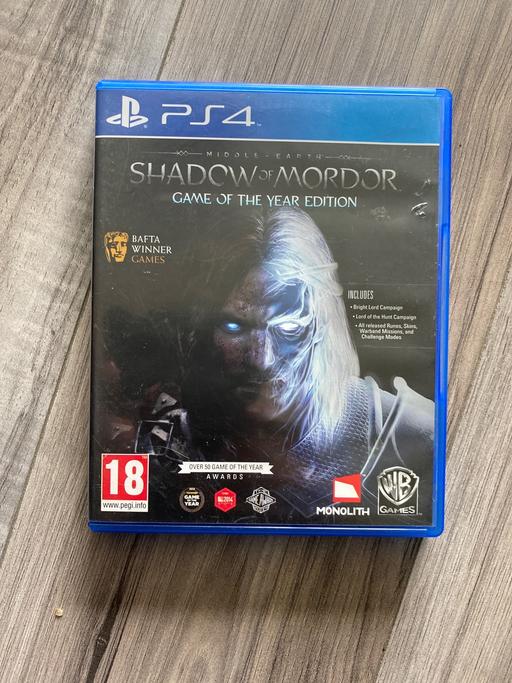 Buy & Sell West Midlands Birmingham - Photos for Ps4 Shadow of Mordor