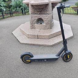 ninebot scooter g30 hardly ised in good condition