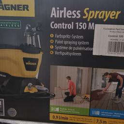 Wagner airless sprayer 150m brand new still in the box bought never used item even still sealed
