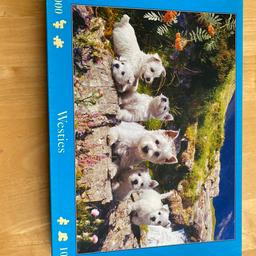 1000 westie jigsaw
Collection or postage