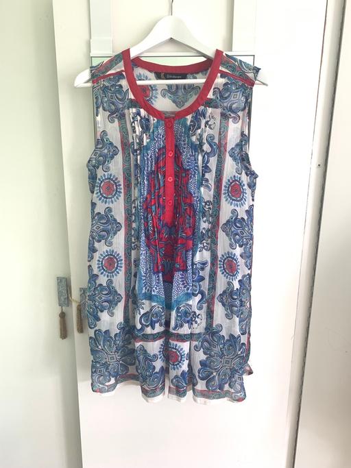 Buy & Sell East London Redbridge - East London - Photos for Kaleidoscope sheer, printed tank tunic uk 14