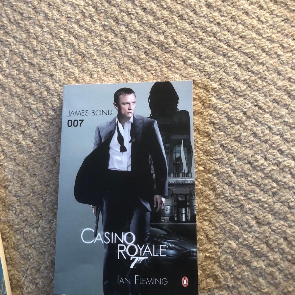 James Bond 007
Casino Royale book
Author: Ian Fleming

Good condition