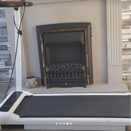 Remote control treadmill, can be used with or without hand rails good condition