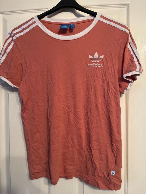 Buy & Sell West Midlands Sandwell - Photos for Adidas pink tee shirt ladies size 8