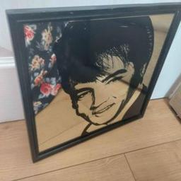 Vintage mirror picture Elvis