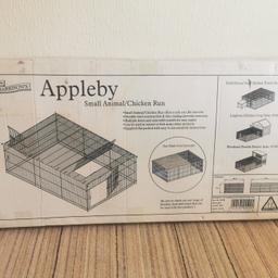 For sale is a brand new appleby small animal/chicken run. We bought it when we were looking at getting some chickens and never opened the box as ended up with a dog instead.
Brand new not opened box. £50
Collection hullbridge