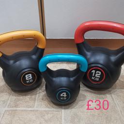 Dumbells and Kettlebells
Prices are on the images

Collection only from le4