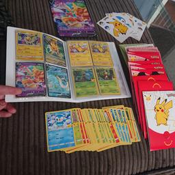 My little pokemon card collection lots of mc donalds promo holos including pikachu and others also includes everything in the pictures and a few more 40 pound ono