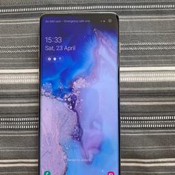 Samsung Galaxy S10 128gb
Prism white
Comes boxed
IMMACULATE condition- always in a case and little use.
Selling due to upgrade
Any questions please ask