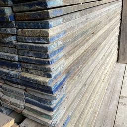 Reclaimed scaffold boards , 3.9 metres and dry stored 
These have a bit of age to them and ideal for internal wall features etc 
£16 each 
Collection from Coxheath near Maidstone 
Contact Clive on 07902731959