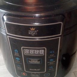 pressure king pro, pressure cooker, very good condition, used twice.