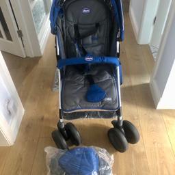 CHICCO Baby stroller for sale. In good condition still got poly wrap on. It comes with rain cover. Collection from Fulwood