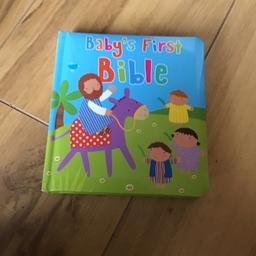 Baby first bible book
Very good condition
Pet and smoke free home