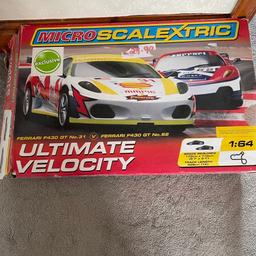 Micro scalextric for been used but in good condition