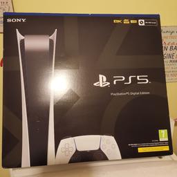Ps5 console boxed all leads. Fully working.
Few months old.
1 controller.
Collection only Brownhills.
