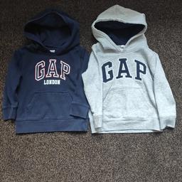 3-4 year boys Gap hoodies. From a clean smoke free home. 2 items , collection only