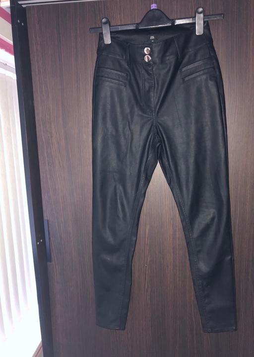 Buy & Sell West Midlands Birmingham - Photos for River island leather trousers size 8