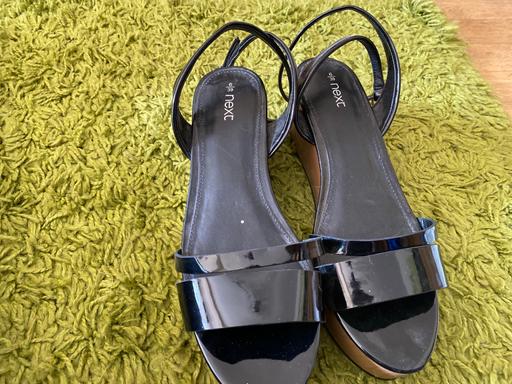 Buy & Sell West Midlands Sandwell - Photos for Woman’s size six sandals from next black