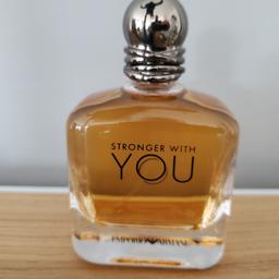 Ich verkaufe ein Parfüm "stronger with you" von Emporio Armani (100 ml) noch voll.