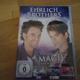 Verkaufe meine DVD "Ehrlich Brothers - Magie Träume erleben". Zustand: gebraucht, funktionsfähig.
Keine Garantie, keine Rücknahme, Privatverkauf.