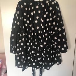 wrap over top size 24/26 never worn