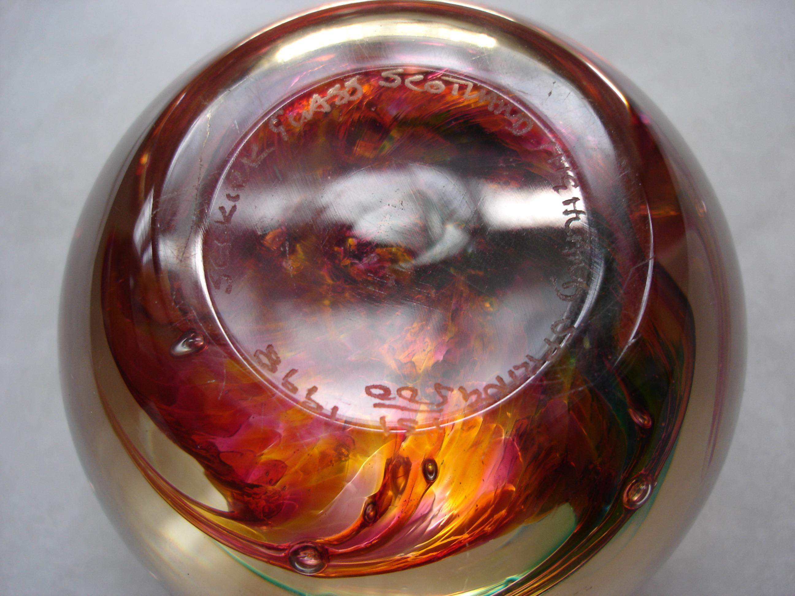 SELKIRK GLASS PAPERWEIGHT in Wolverhampton for £65.00 for sale Shpock