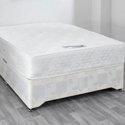 PRICE FOR MATTRESSES ONLY;
SINGLE-£79
DOUBLE-£100
KING SIZE-£120

*PRICES FOR BED BASE AND HEADBOARDS WITHOUT MATTRESSES
SINGLE-£90
DOUBLE-£100
KING size-£125

*Prices for complete beds(base, mattress& headboard)
Single-£135
Double-£160
King size-£190

Please note that drawers are £20 extra for each drawer.

*Delivery available for extra £10 if local or more depends on the distance

Payment cash or card on delivery!

Delivery available please inquiry!