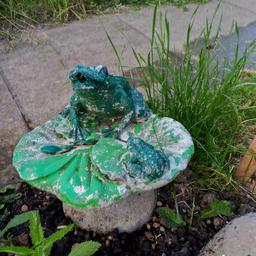 frog water feature good condition no pump  buyer to collect