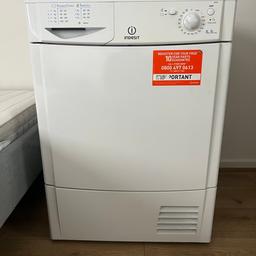 Indesit condenser tumble dryer only a year old excellent condition hardly used