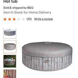 Brand new hot tub, sealed box, comes with remote and downloadable app